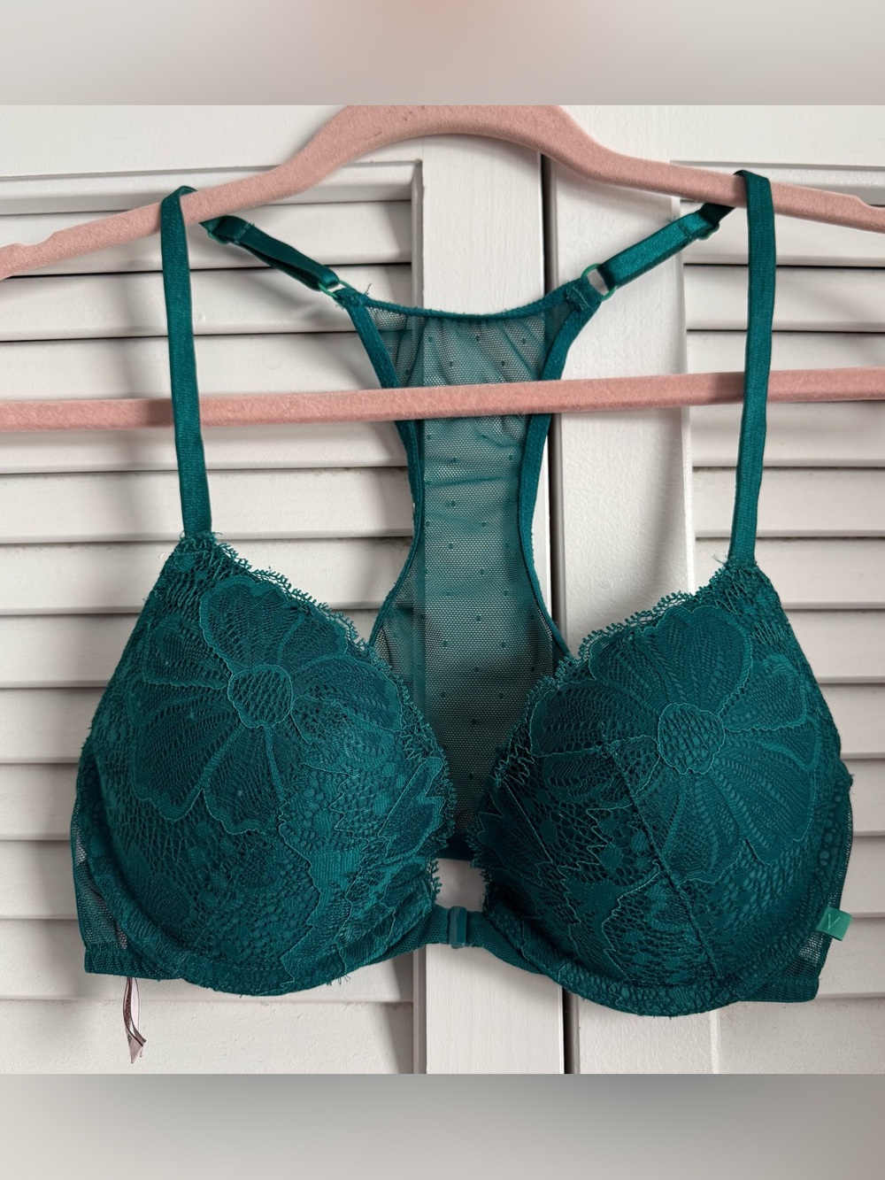 Victoria’s secret Teal Lace Push-up Bra